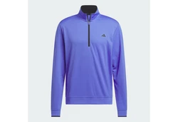 ADIDAS GOLF Sportsweatshirt LIGHTWEIGHT HALF-ZIP OBERTEIL Lila/Fliederfarben/Dunkelblau