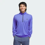 ADIDAS GOLF Sportsweatshirt LIGHTWEIGHT HALF-ZIP OBERTEIL Lila/Fliederfarben/Dunkelblau