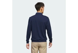 ADIDAS GOLF Sportsweatshirt LIGHTWEIGHT HALF-ZIP OBERTEIL Dunkelblau/Blau