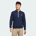 ADIDAS GOLF Sportsweatshirt LIGHTWEIGHT HALF-ZIP OBERTEIL Dunkelblau/Blau