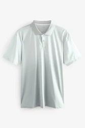 Next Poloshirt Golf Polo-Shirt mit Print Hellgrün/Hellblau/Türkis/Grün/Grau
