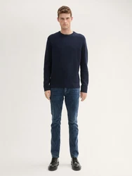 TOM TAILOR Slim-fit Jeans Troy Hellblau/Blau/Dunkelblau