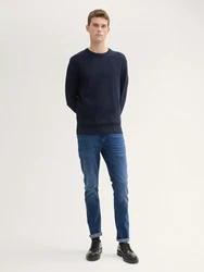 TOM TAILOR Slim-fit Jeans Troy Hellblau/Blau/Dunkelblau