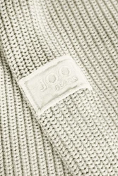 JOOP! Jeans Strickjacke 'Hajor' Khaki/Grau/Beige/Weiß/Creme