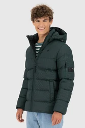 Alife & Kickin Winterjacke BeatAK A Dunkelgrün/Grün/Hellblau