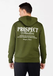 Key Largo Hoodie MSW KLPROSPECT STUDIOS Dunkelgrün/Grün
