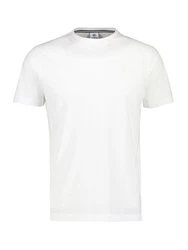LERROS T-Shirt Basic-Look Weiß/Creme/Grau