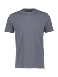 LERROS T-Shirt Basic-Look Grau/Dunkelgrau/Dunkelblau/Hellgrau