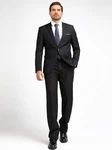 Allthemen Anzug Slim Fit Business Herrenanzug Schwarz/Dunkelgrau/Rot/Braun/Hellblau/Grau/Dunkelblau
