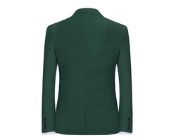 Allthemen Anzug Slim Fit Business Herrenanzug Dunkelgrün/Grün
