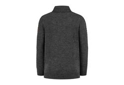 Travelin' Strickpullover Travelin' Coll Oulu Men Dunkel-Anthrazit