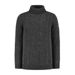Travelin' Strickpullover Travelin' Coll Oulu Men Dunkel-Anthrazit