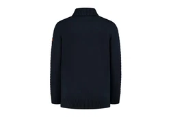 Travelin' Strickpullover Travelin' Coll Oulu Men Marineblau