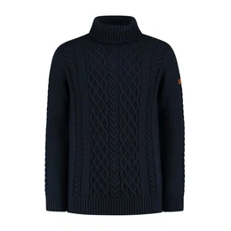 Travelin' Strickpullover Travelin' Coll Oulu Men Navy L