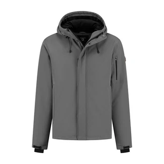 Travelin' Outdoorjacke Esben Jack Men Dunkelgrau