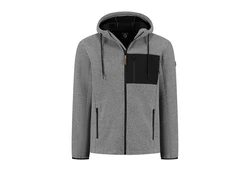Travelin' Strickjacke Lasse Cardigan Men Dunkelgrau