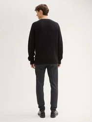 TOM TAILOR DENIM Hose Dunkelgrau/Grau
