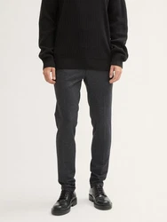 TOM TAILOR DENIM Hose Dunkelgrau/Grau