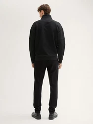 TOM TAILOR DENIM Hose Schwarz/Dunkelgrau/Beige