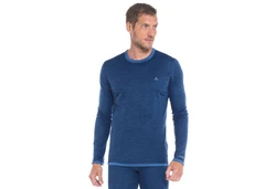 Schöffel Funktionsunterhemd Merino Sport Shirt Blau/Dunkelblau/Hellblau