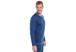 Schöffel Funktionsunterhemd Merino Sport Shirt Blau/Dunkelblau/Hellblau