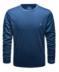 Schöffel Funktionsunterhemd Merino Sport Shirt Blau/Dunkelblau/Hellblau