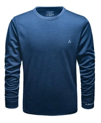 Schöffel Funktionsunterhemd Merino Sport Shirt Blau/Dunkelblau/Hellblau