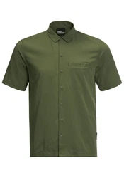 Jack Wolfskin Funktionshemd ATACAMA SHIRT Dunkelgrün/Grün