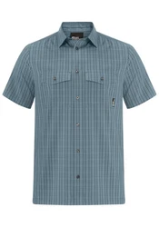Jack Wolfskin Funktionshemd THOMPSON SHIRT MEN Blau/Hellblau/Grau