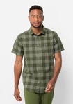 Jack Wolfskin Funktionshemd HIGHLANDS SHIRT Dunkelgrün/Grün