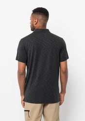 Jack Wolfskin TRAVEL POLO Grau/Dunkelgrau