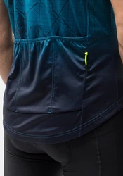 Jack Wolfskin T-Shirt MOROBBIA HZ PRINT Türkis/Blau/Grün