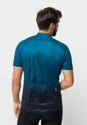 Jack Wolfskin T-Shirt MOROBBIA HZ PRINT Türkis/Blau/Grün