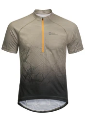 Jack Wolfskin T-Shirt MOROBBIA HZ PRINT Khaki/Grau/Braun/Beige