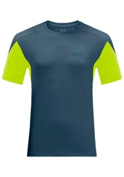 Jack Wolfskin T-Shirt NARROWS Türkis/Blau