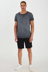 Blend Rundhalsshirt BLEND BHMino Dunkelblau/Dunkelgrau/Grau/Hellgrau