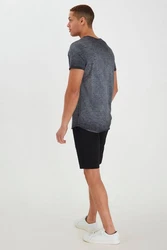 Blend Rundhalsshirt BLEND BHMino Dunkelblau/Dunkelgrau/Grau/Hellgrau