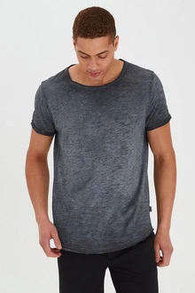Blend Rundhalsshirt BLEND BHMino Dunkelblau/Dunkelgrau/Grau/Hellgrau Blend Rundhalsshirt BLEND BHMino Dunkelblau/Dunkelgrau/Grau/Hellgrau