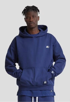 Starter Black Label Essential Oversize Hoody Blau/Dunkelblau