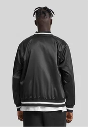 Starter Black Label Satin College Jacket Schwarz
