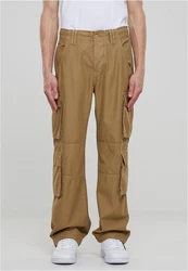 URBAN CLASSICS Cargohose Double Cargo Pants Khaki/Braun/Beige