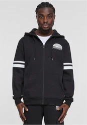 Southpole Hoodie College Zip Hoody Schwarz/Dunkelgrau