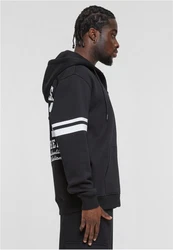 Southpole Hoodie College Zip Hoody Schwarz/Dunkelgrau