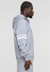 Southpole Hoodie College Zip Hoody Hellgrau/Grau