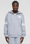 Southpole Hoodie College Zip Hoody Hellgrau/Grau