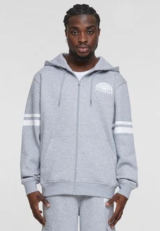 Southpole Hoodie College Zip Hoody Hellgrau/Grau
