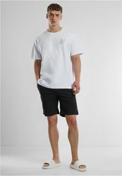 URBAN CLASSICS T-Shirt UC Weavy Logo Heavy Oversized Tee Grau/Weiß/Hellblau/Schwarz
