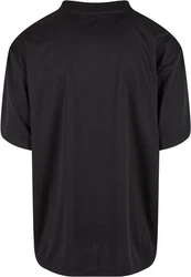Starter Black Label T-Shirt Train Day Mesh Jersey Schwarz/Dunkelgrau/Grau