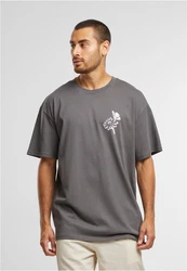 MisterTee T-Shirt Bold Actions Oversize Tee Lila/Hellgrau/Neonfarben/Dunkelgrau