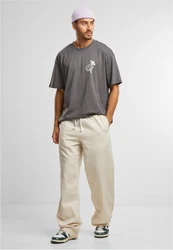 MisterTee T-Shirt Bold Actions Oversize Tee Lila/Hellgrau/Neonfarben/Dunkelgrau